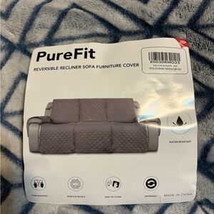 Gray sofa cover brand new